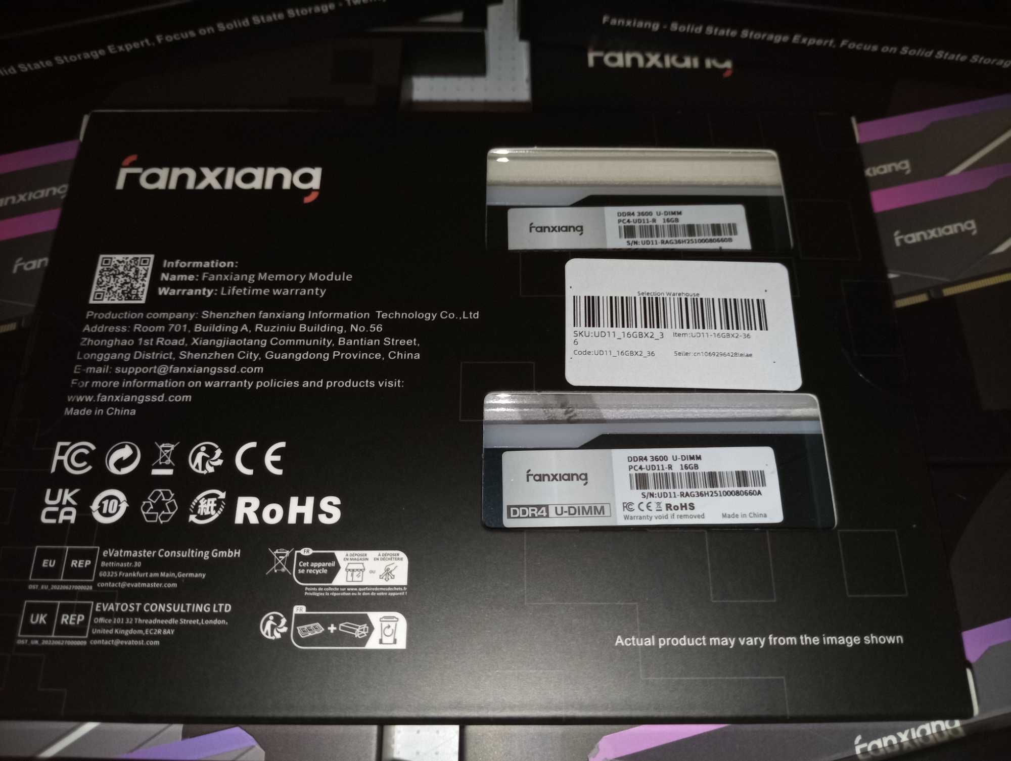 Оперативна пам'ять DDR4 3600Mhz CL18 RGB