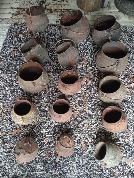15 potes e vasilhas antigas