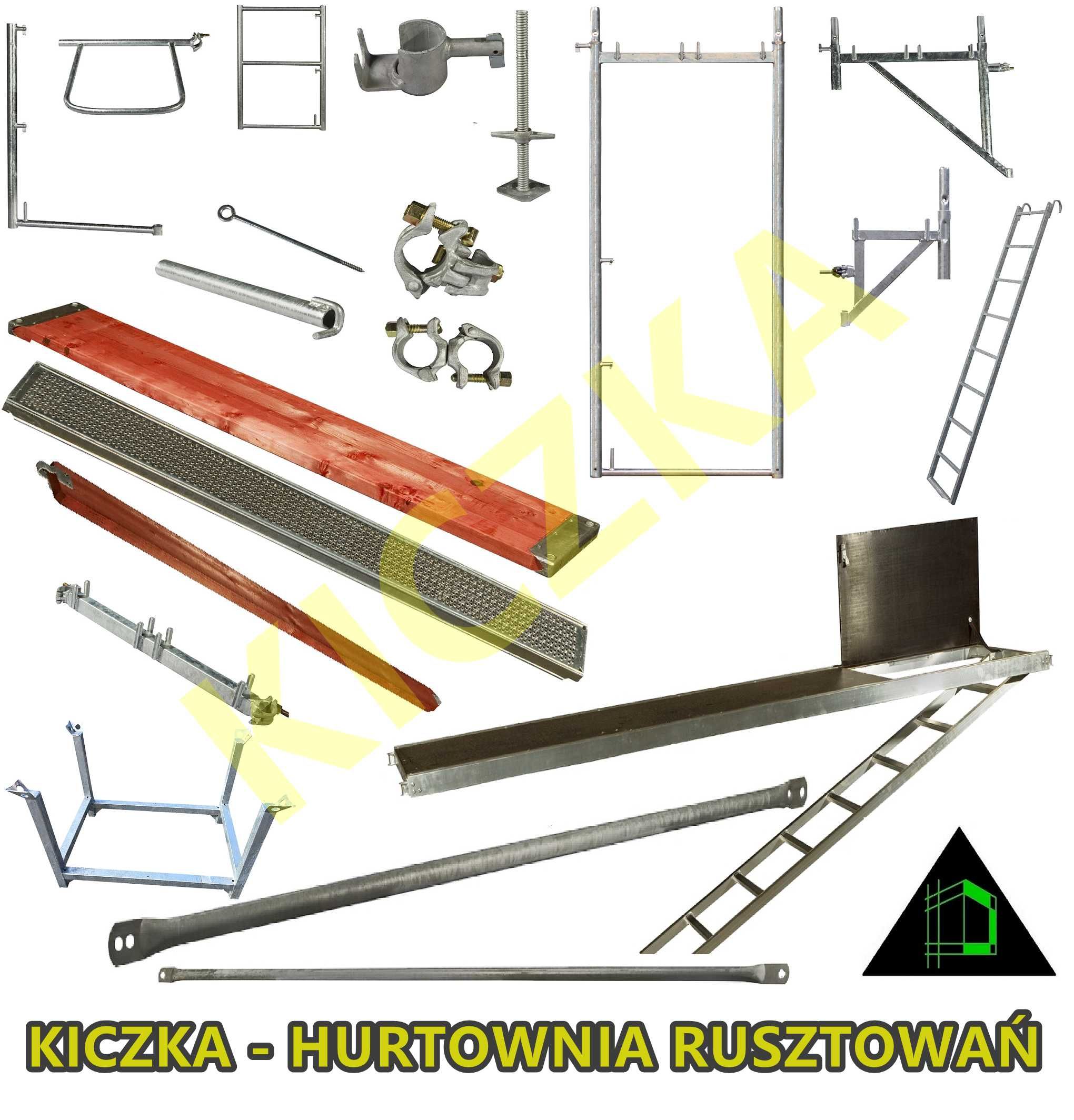 RUSZTOWANIA Elewacyjne RUSZTOWANIE Typ Plettac 8,5m x 30m - HURTOWNIA