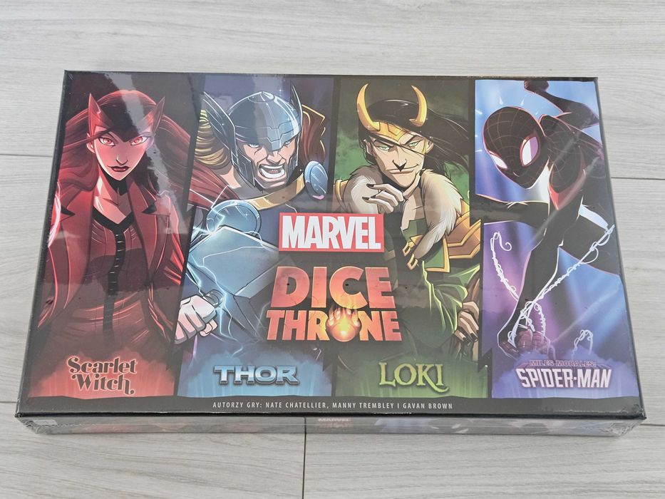 Dice Throne Marvel: Box 1 (Scarlet Witch, Thor, Loki, Spider-Man) NOWE