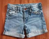 Krótkie spodenki H&M jeans denim 6-7 lat 122