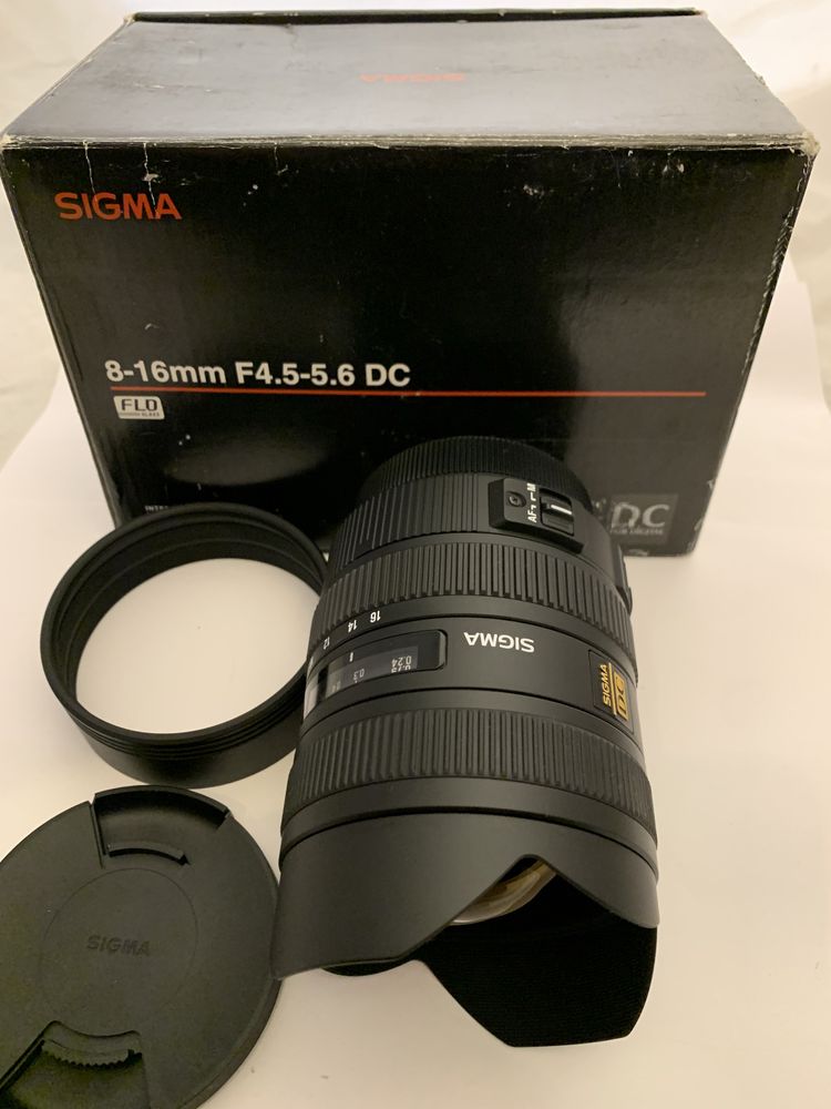 Obiektyw Sigma 8-16mm f/4.5- f/5.6 DC HSM Canon NOWY!!!