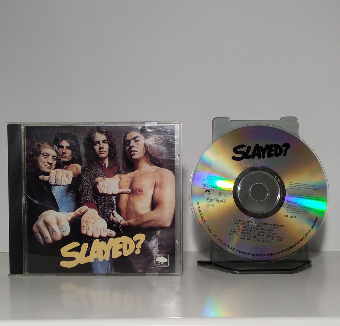 CD Slayed "Slayed?" Rock СД диски рок Слейд ас дс ac dc музыка