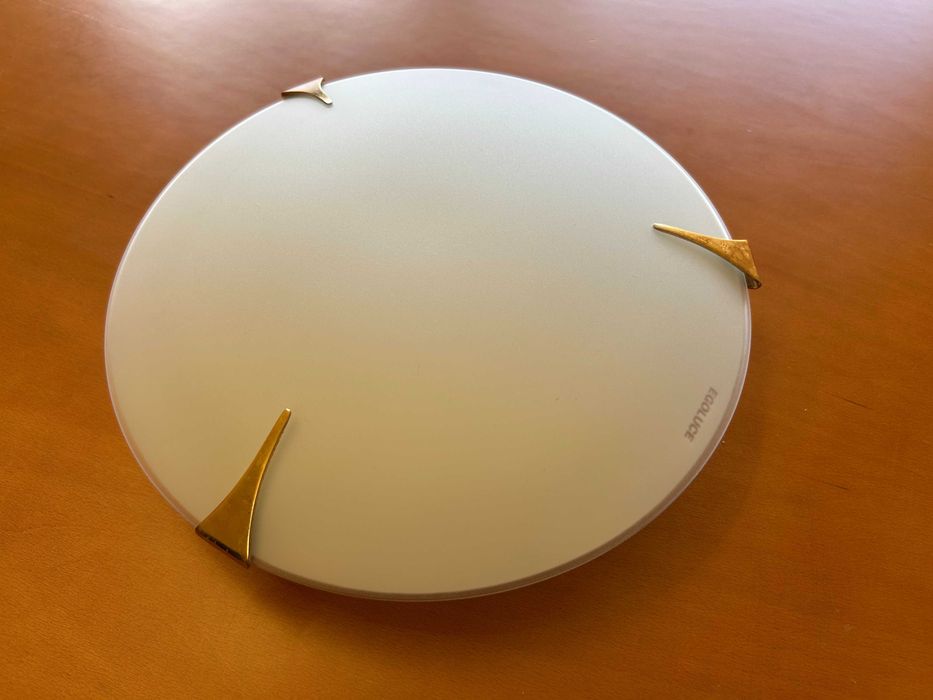 Plafond de Teto em Metal e Vidro - Boa qualidade