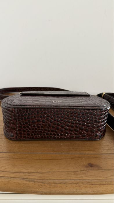 Daag nowa Olivia braz croco z paskiem o szer. 3 cm