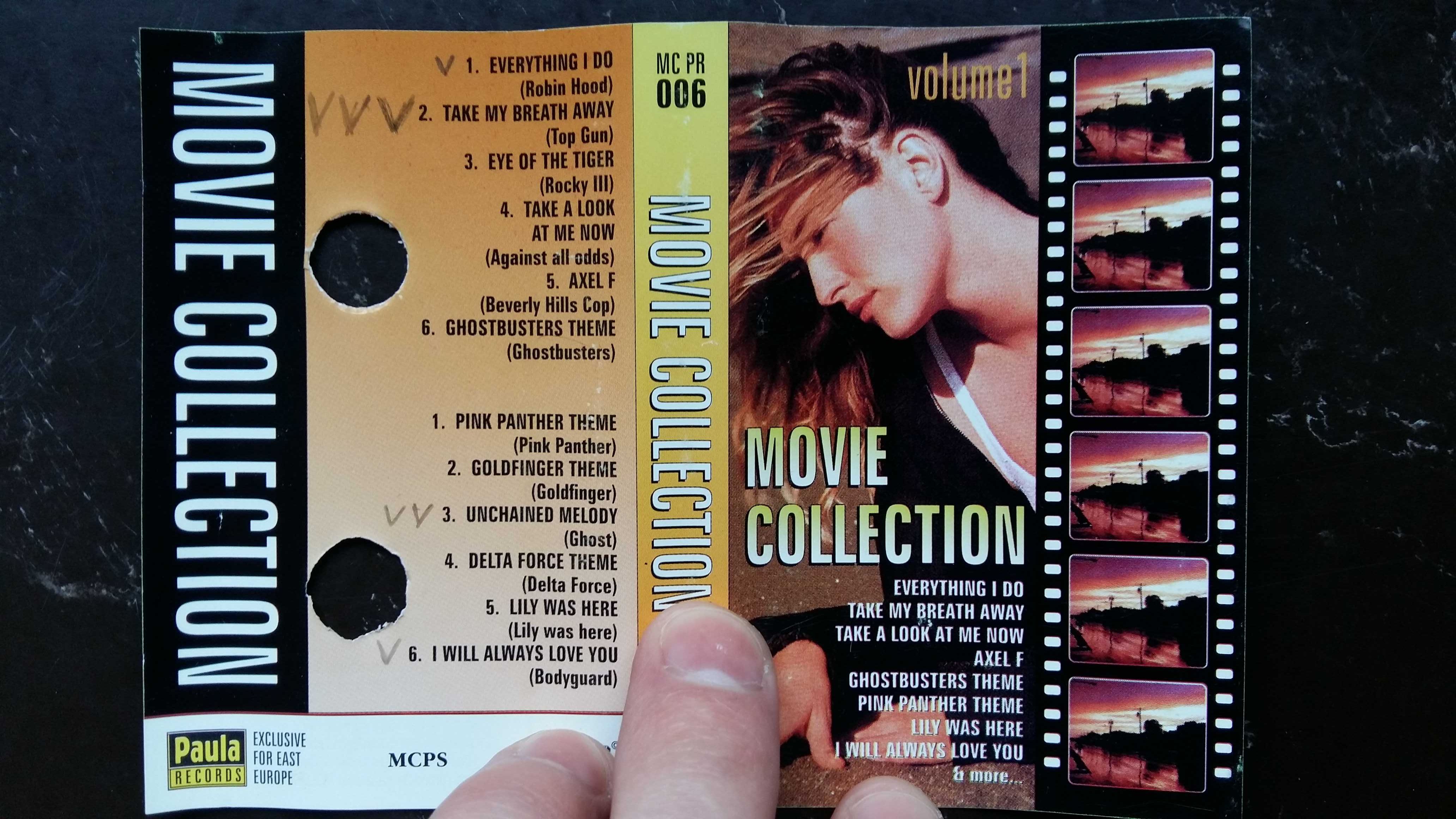 Kaseta magnetofonowa Movie Collection Vol.1- Muzyka filmowa