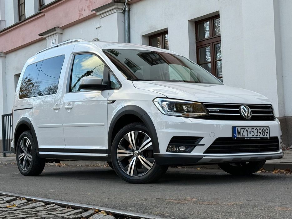 Volkswagen Caddy Alltrack* 2.0 TDI 150 KM+ DSG* Salon Polska* Serwis ASO !