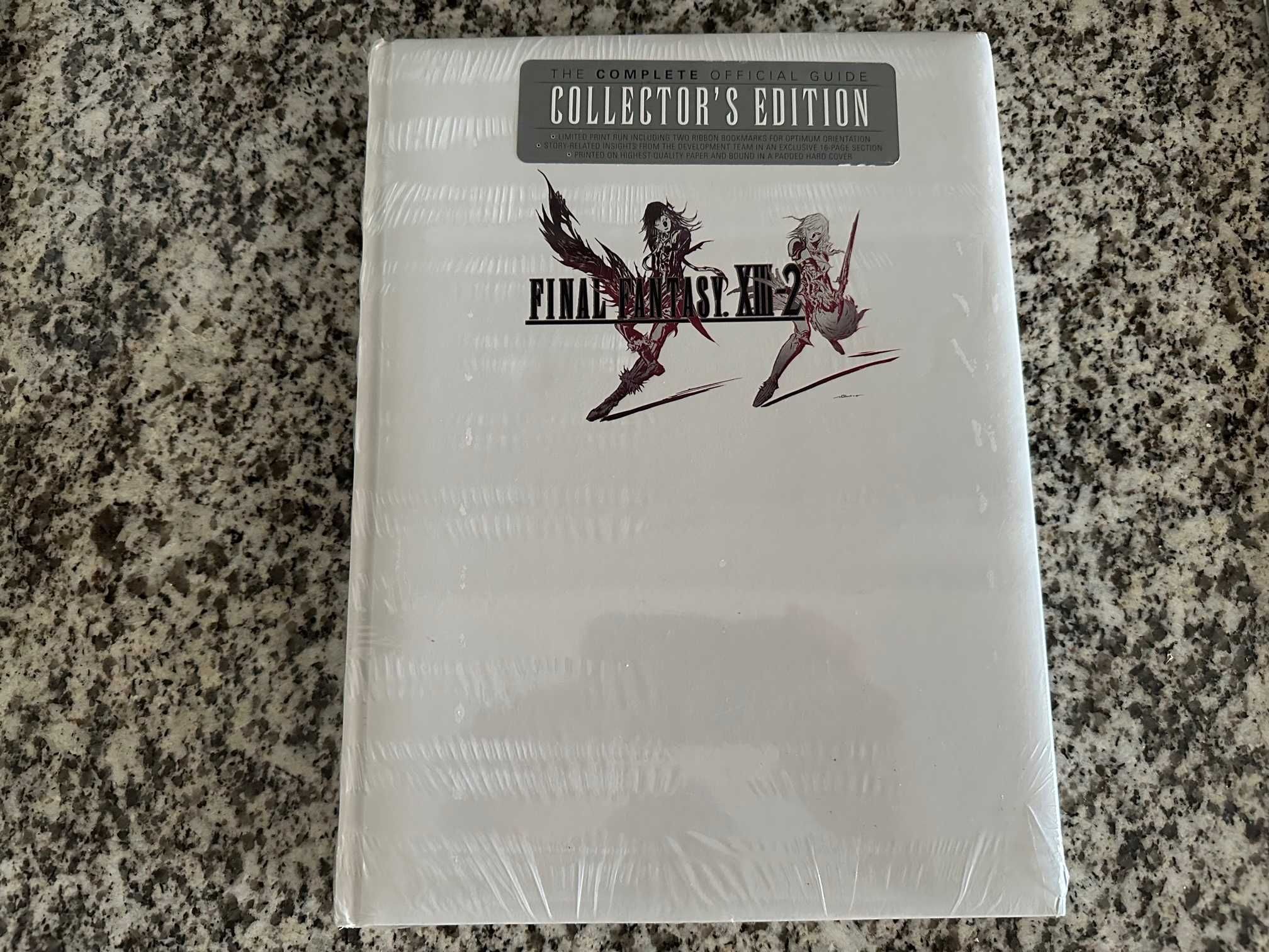 Final Fantasy XIII-2 Guia Oficial Completo Collectors Edition SELADO
