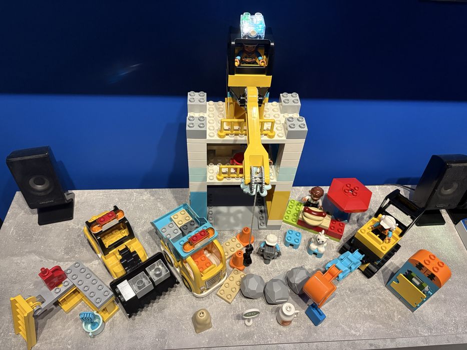 Lego duplo 10933 żuraw wieżowy i budowa