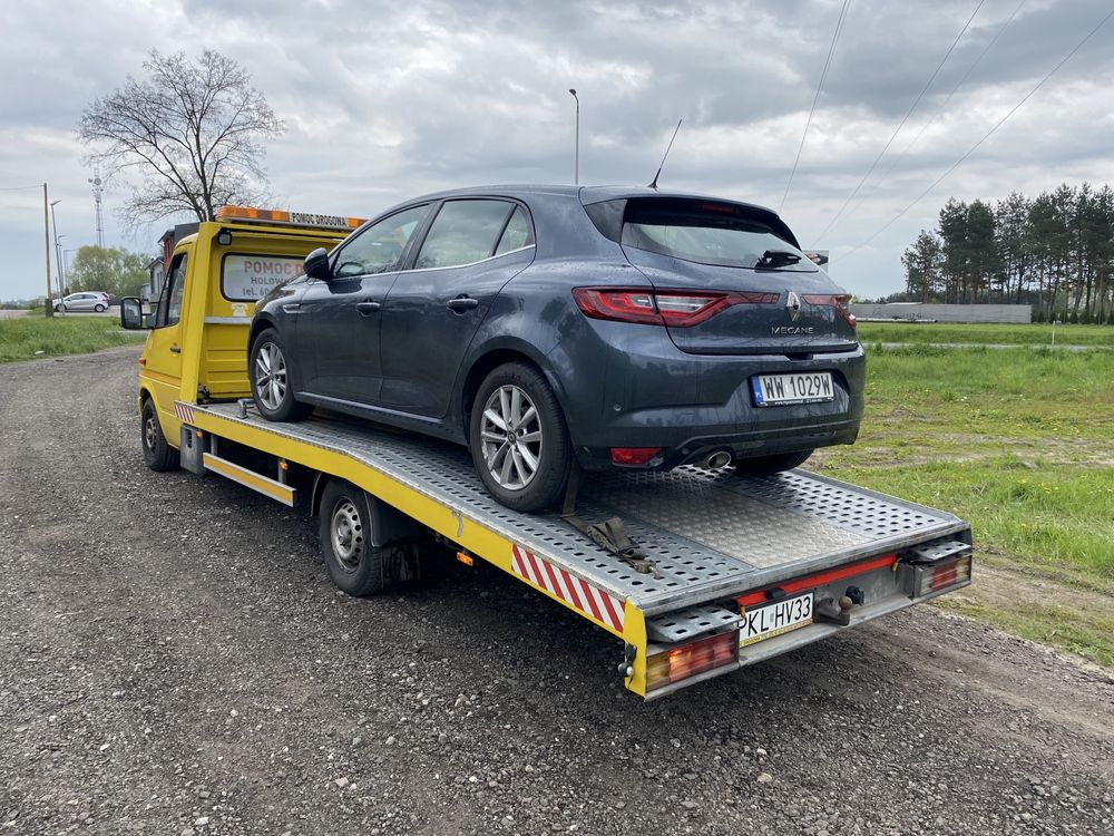 Pomoc drogowa 24h Holowanie laweta autostrada A2 wulkanizacja