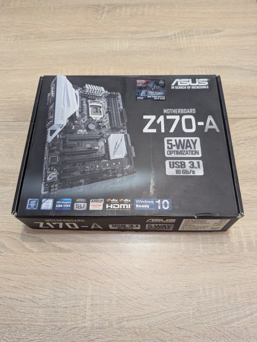 Płyta główna z170+procesor i7 6700k+chłodzenie+ram ddr4