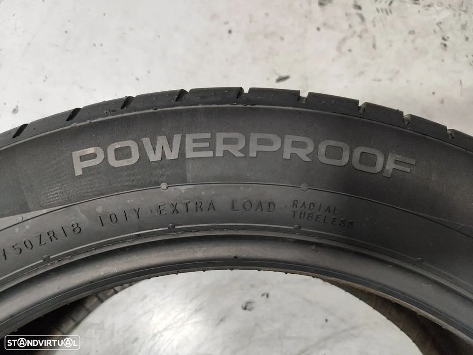 2 pneus semi novos nokian 235-50r18 oferta da entrega 140 euros