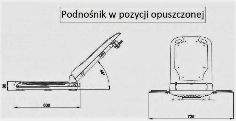 Fotel-podnosnik do wanny dla osob starszych i niepelnosprawnych