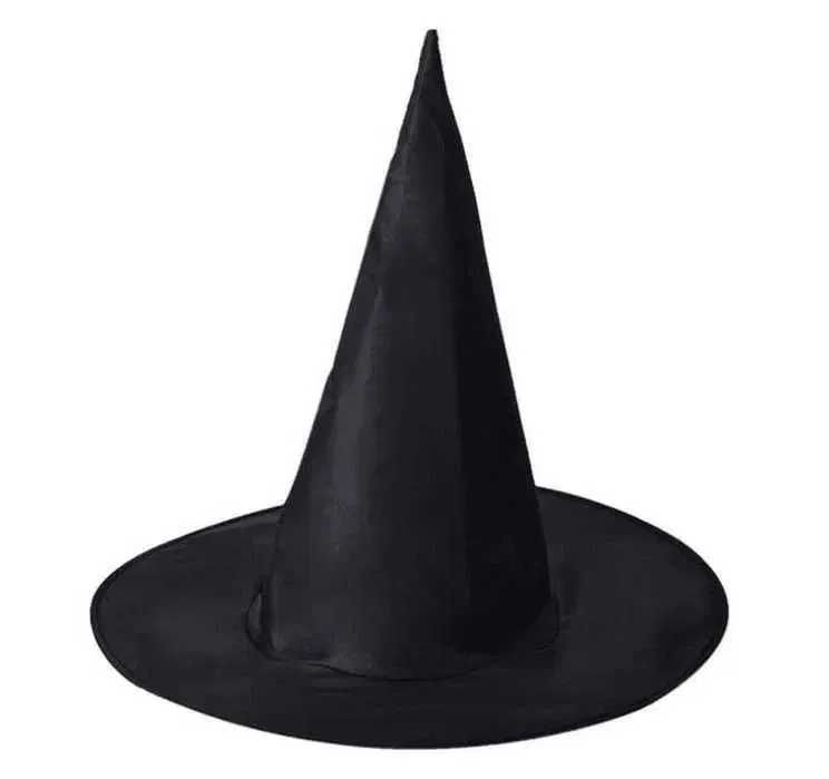 Halloween Kapelusz CZARNY średnica 33 cm