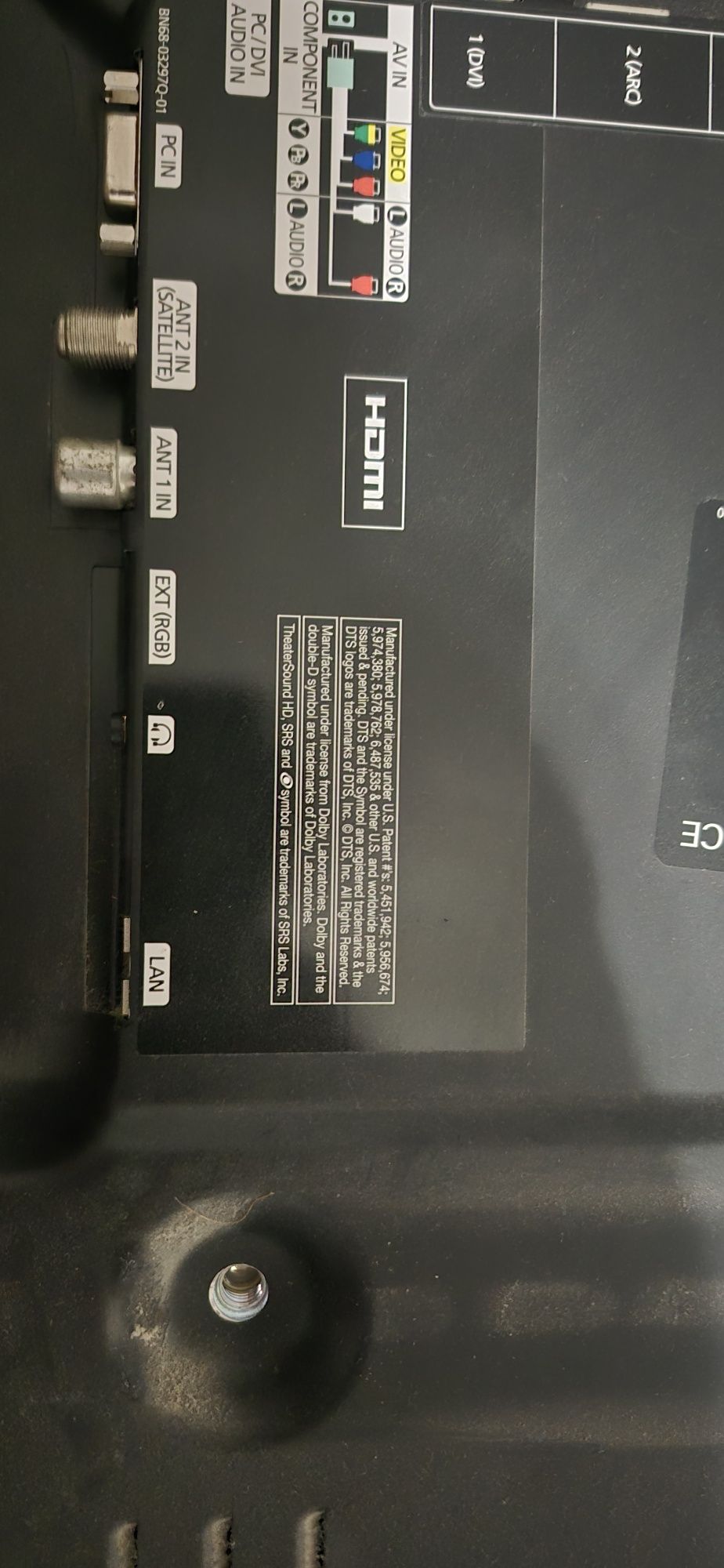 Продам TV Samsung 40", модель UE40D6500VSXZG. На запчасти.