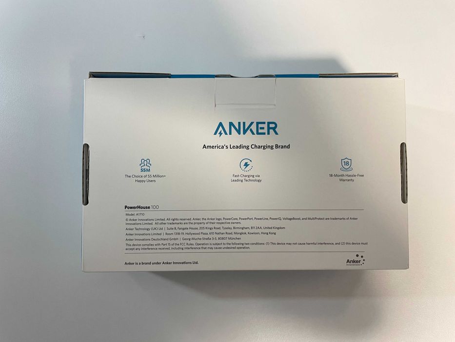 Anker 511 Portable Power Station Зарядна станція (87.6Wh | 100W) 110V