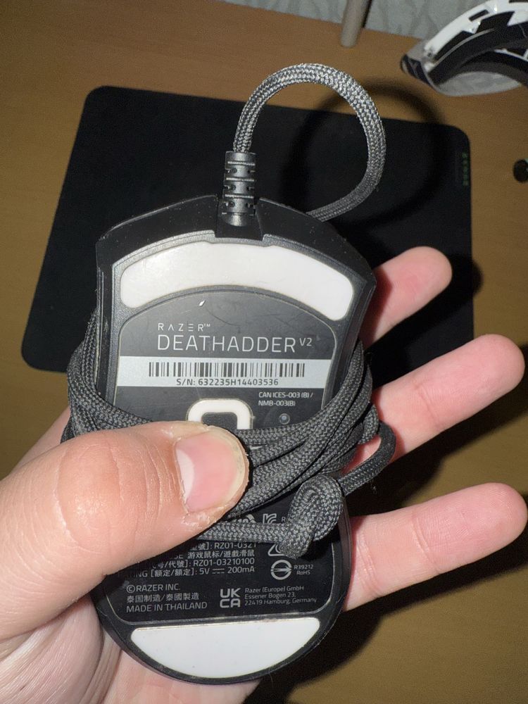 Ігрова миша Razer DeathAdder chroma Essential v2