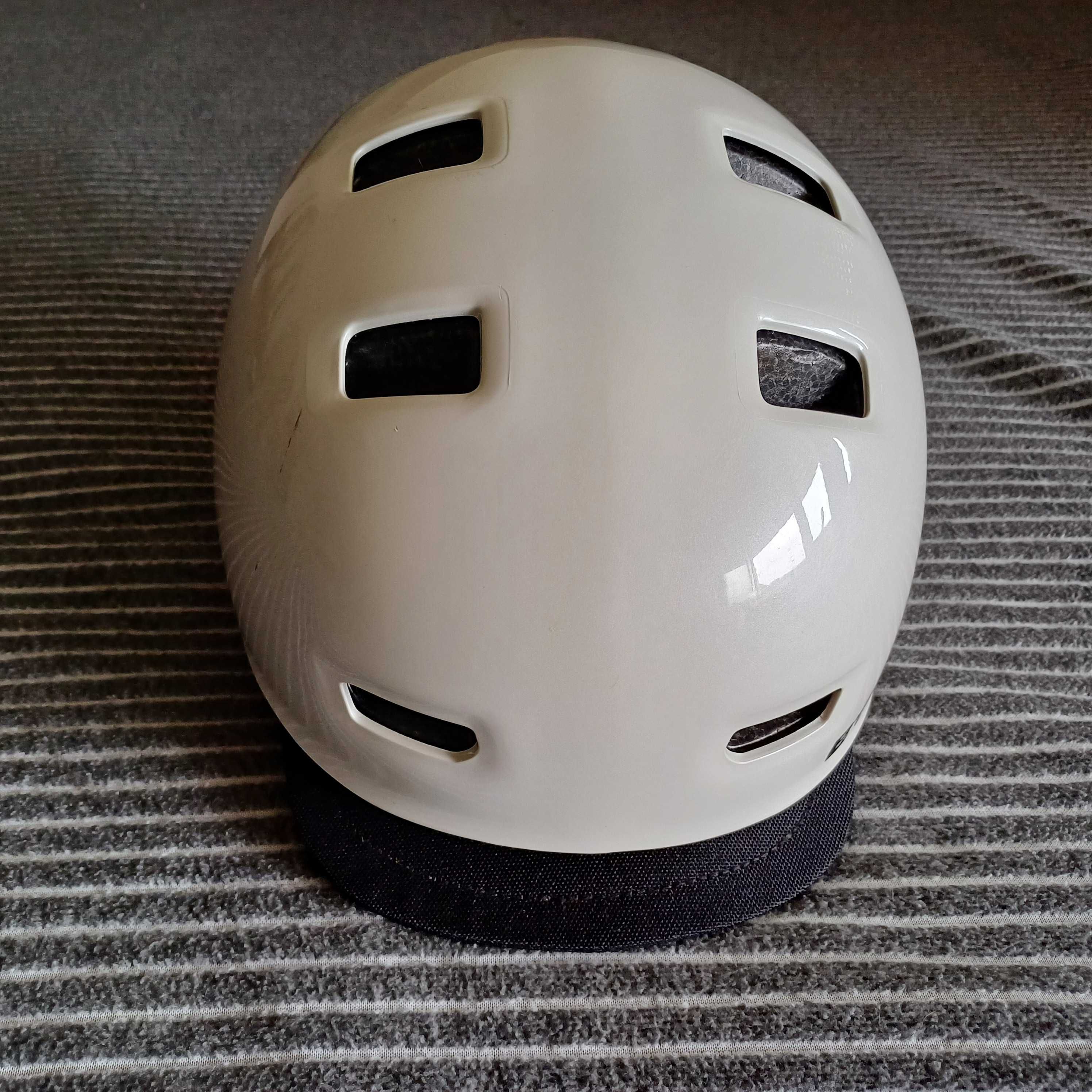 Capacete de Ciclismo "BTWIN" 500 BRANCO