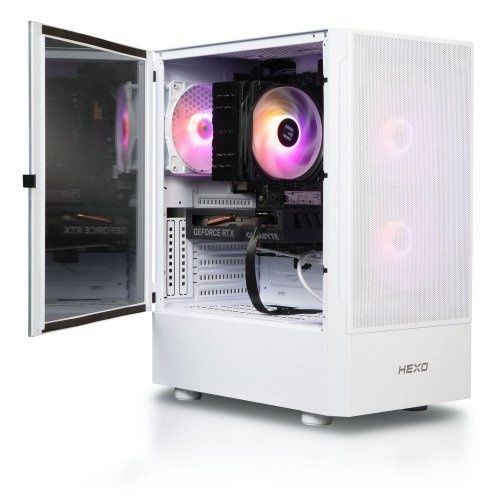 Компьютер HEXO Gaming RTX4060 Pro+ (HGP-5600N4060-32S1TWH) White