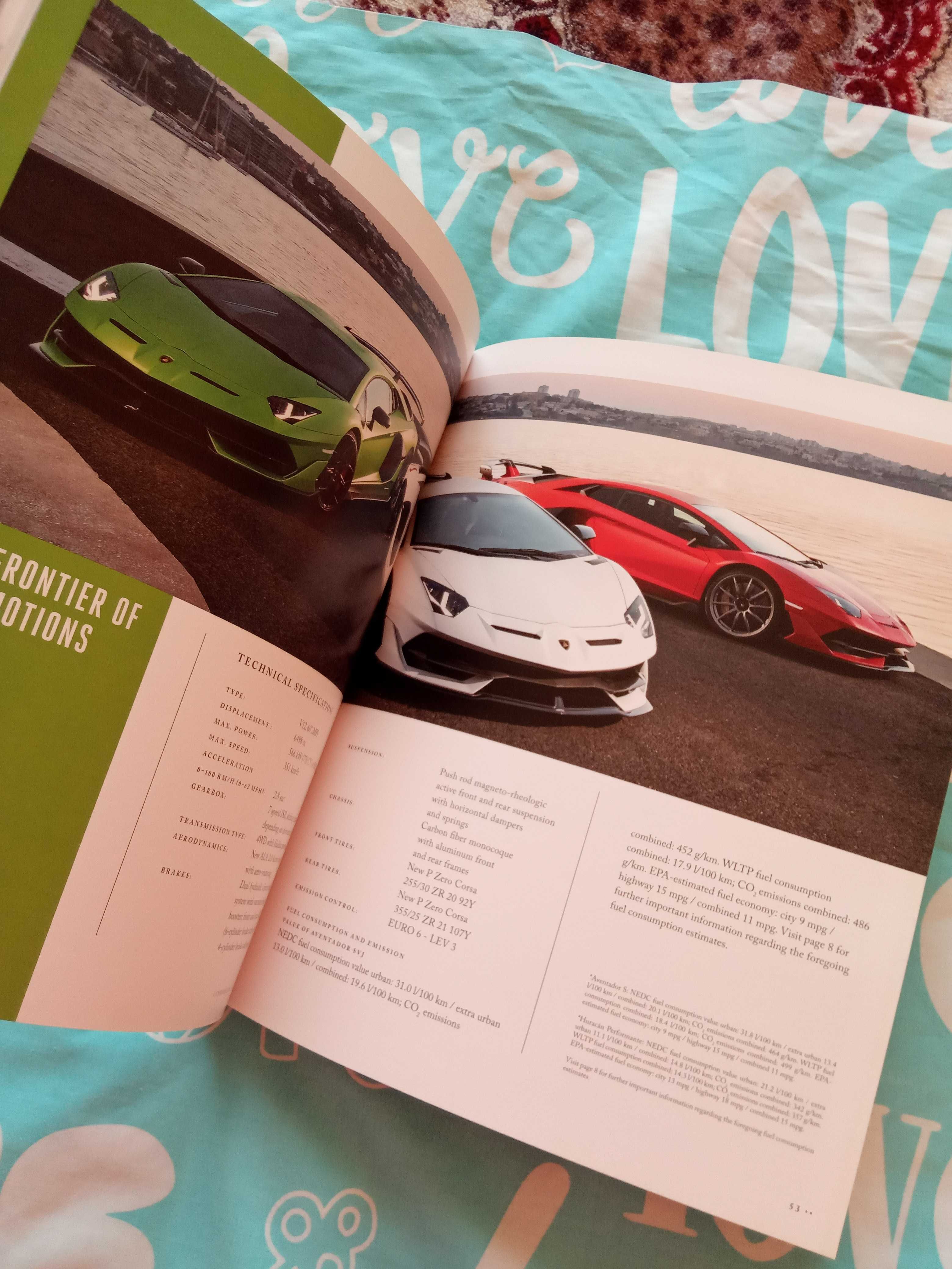 Каталог Lamborghini ламба, привезено з Катару, новий.