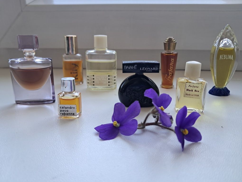 Perfumy miniatury, końcówki kolekcja nowa cena.