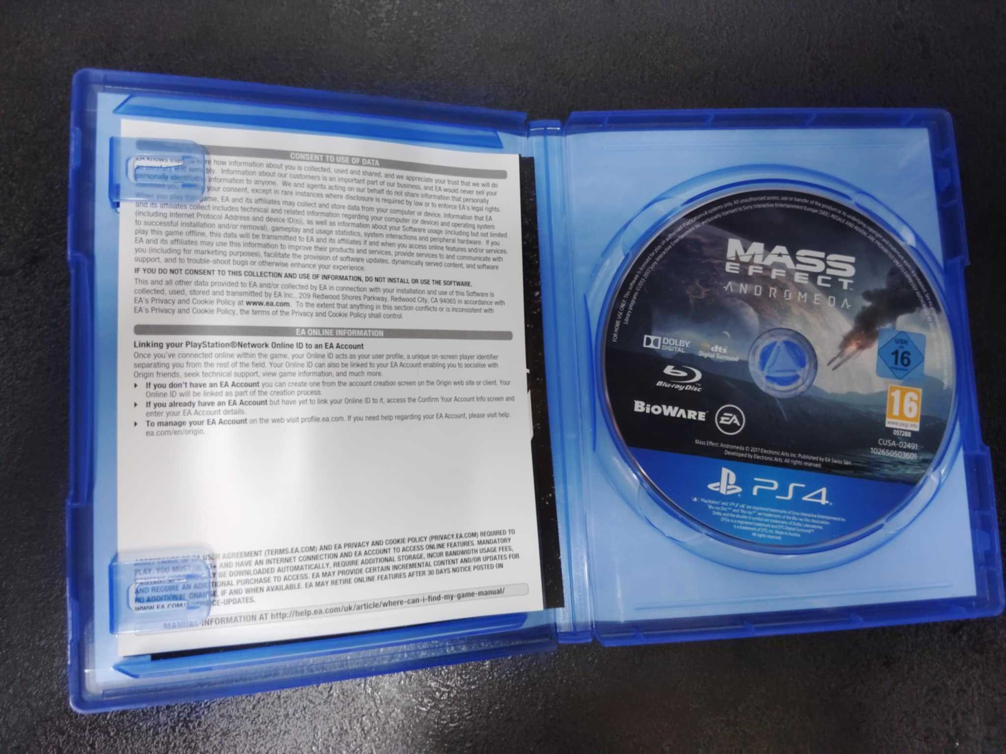 Mass Effect: Andromeda PS4 Polskie napisy są w grze / gra na konsole