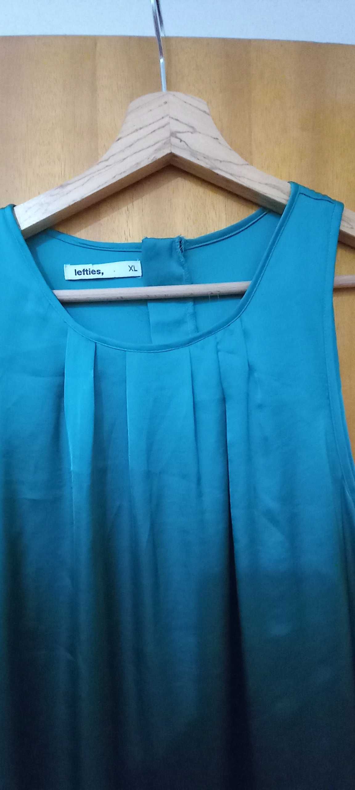 Vestido verde Lefties tam xl