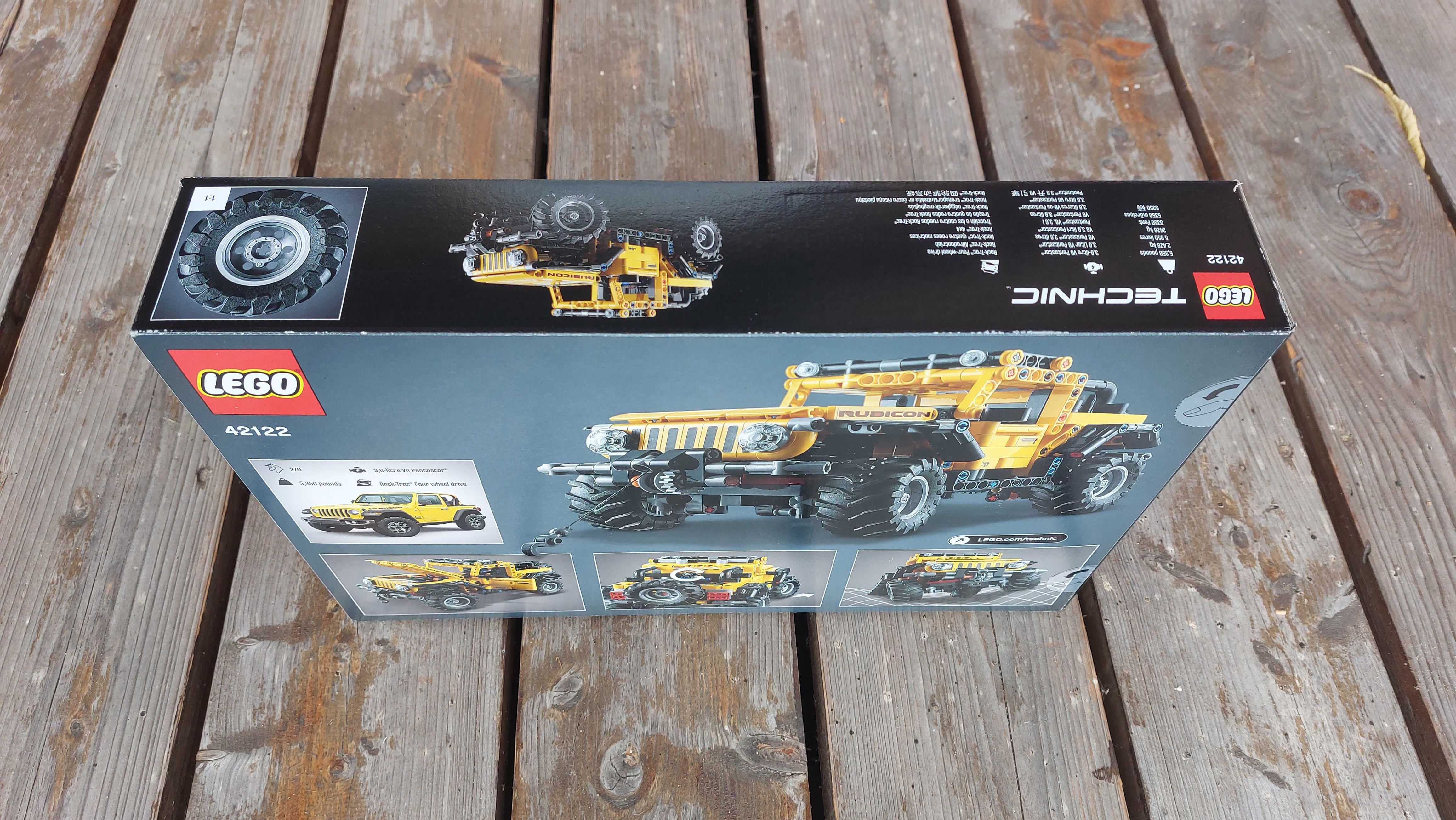 LEGO Technic Samochód Terenowy Jeep Wrangler 42122