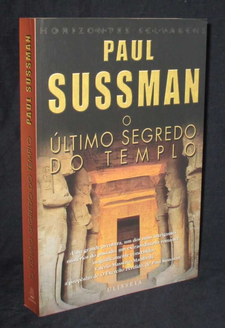 Livro O Último segredo do templo Paul Sussman