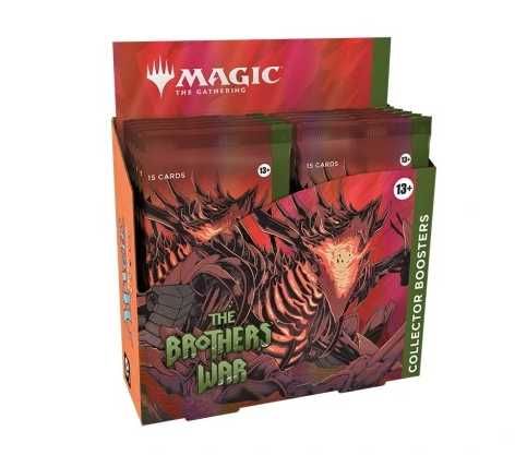 Magic Gathering Brothers War Collector Booster box czytaj opis