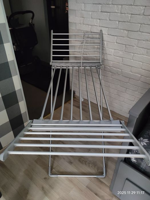Suszarka na pranie elektryczna rozkładana