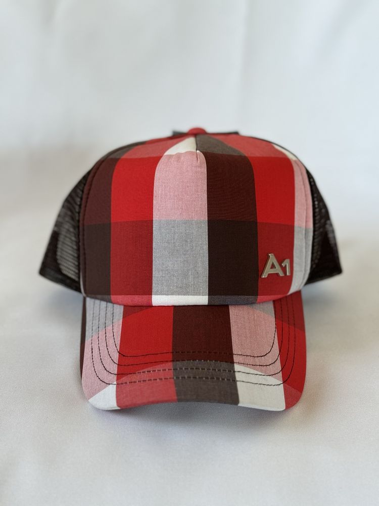 Кепка/Бейсболка Audi Trucker Cap Brown/Red Оригинал