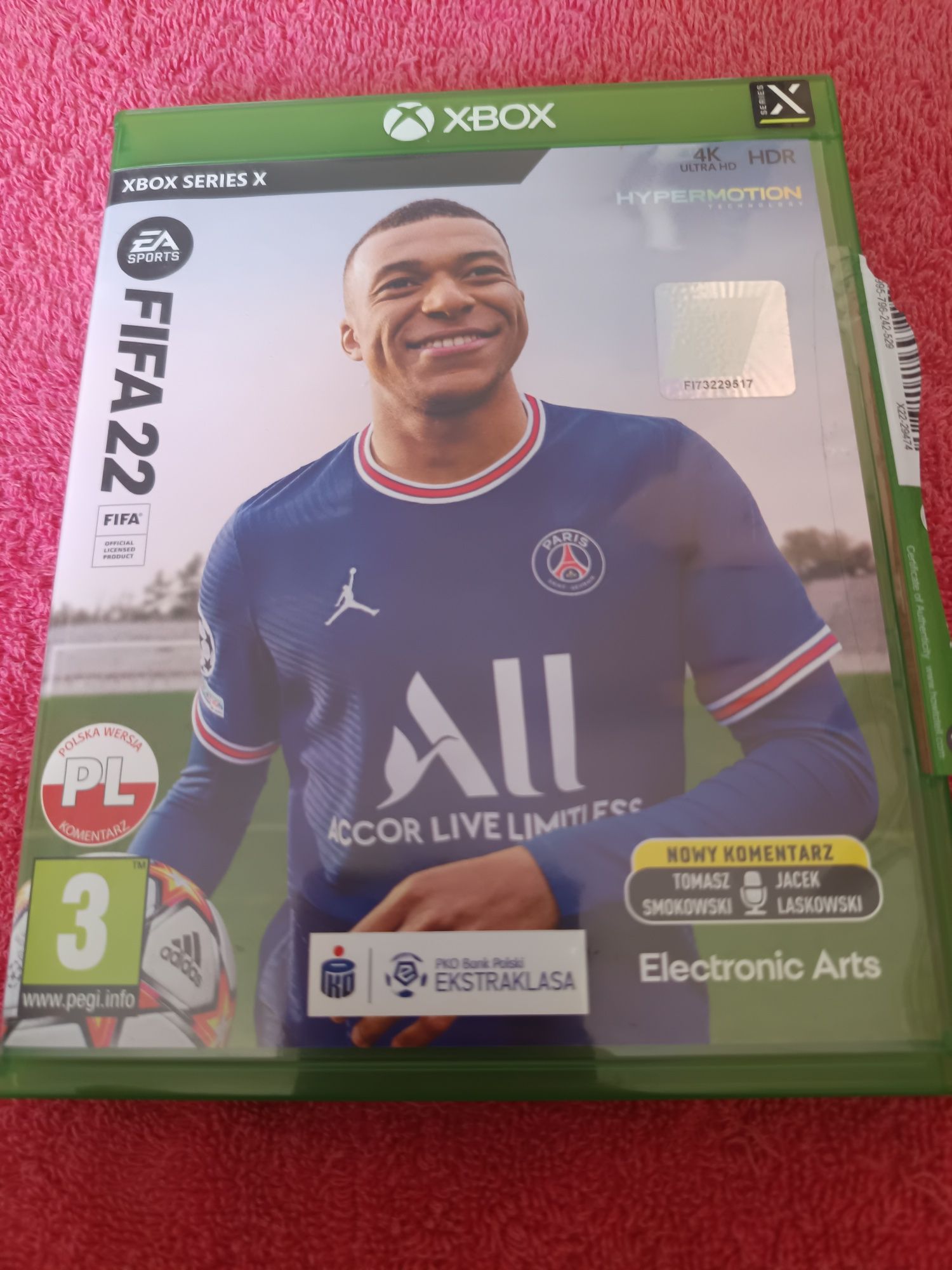 Zestaw FIFA 22 i FIFA 23 gry PL Xbox Series X