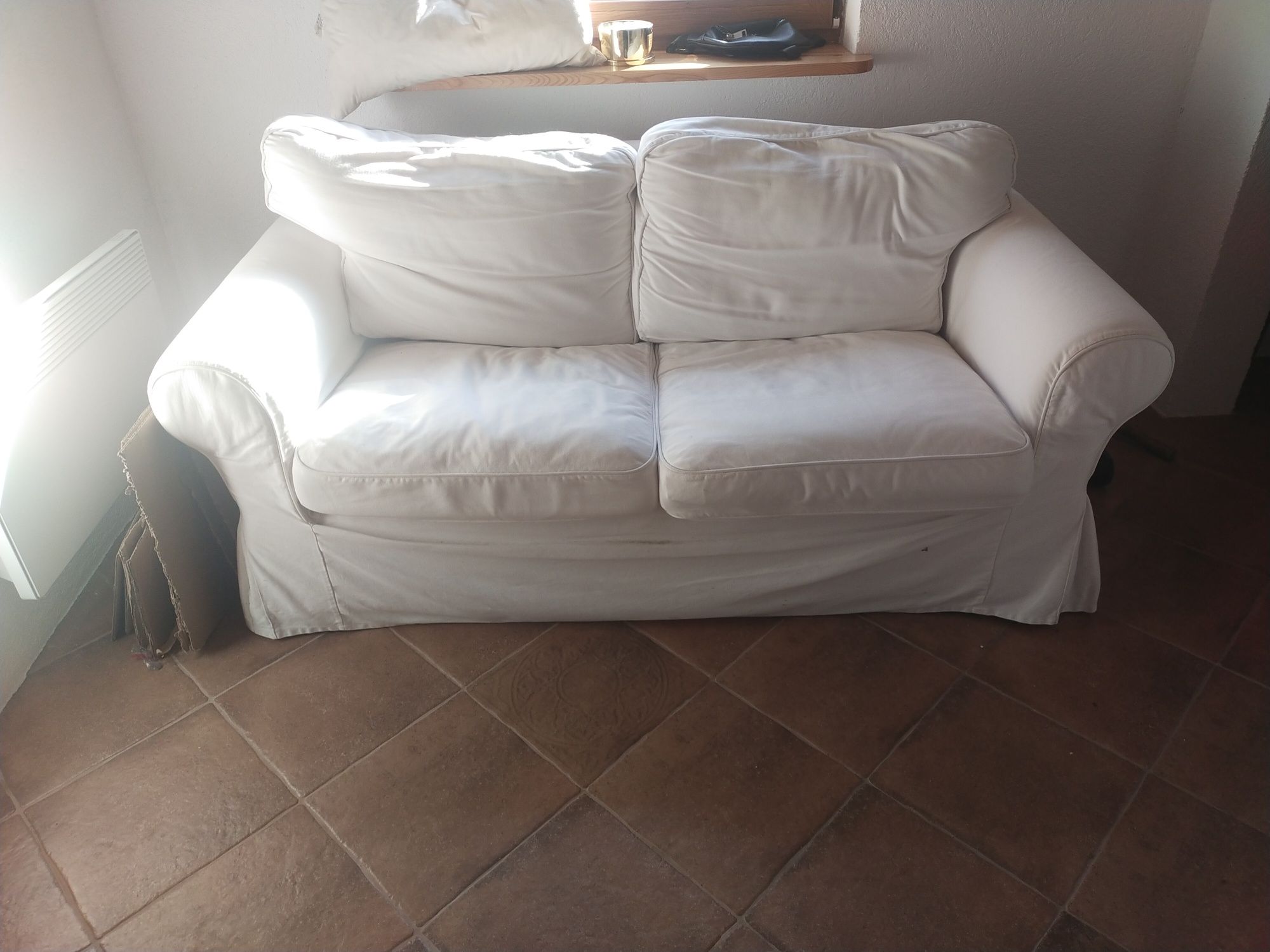 Sofa 2 osobowa Ikea Ektorp biała