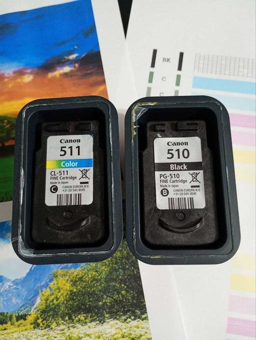 Картриджі Canon PG510 + CL511 комплект