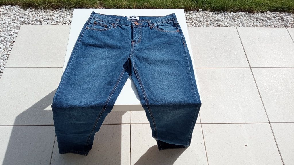 Jeansy niebieskie, rozm M, nowe bez metki firmy One X Oneteaspoon