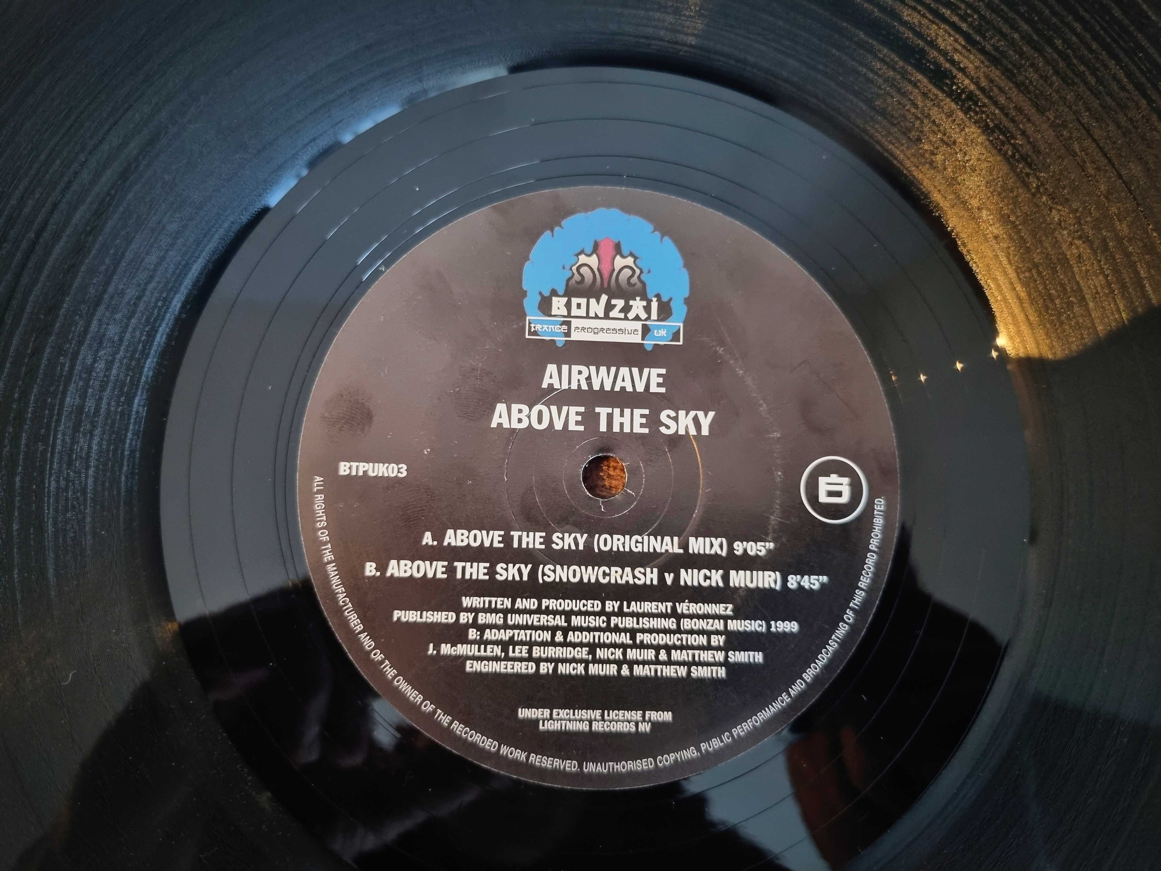 Airwave - Above The Sky - płyta winylowa