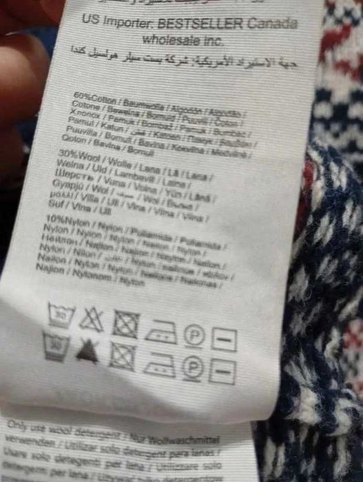 Jack &Jones sweter wełniany L