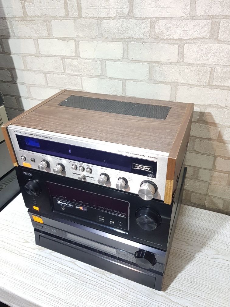 FM/AM/CD ресивер Onkyo/Denon/Superscope б/у з Німеччини