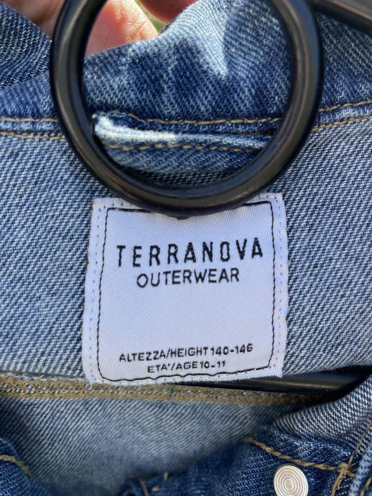 Джинсова куртка для дівчинки Terranova 10-11 років, зріст 140-146