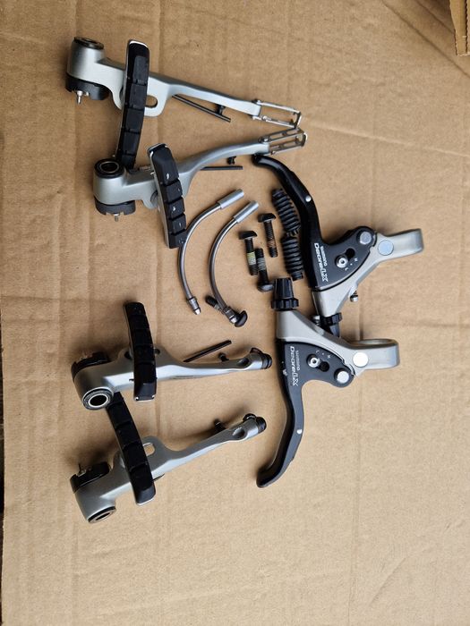 Klamki i V-brake Shimano Deore LX BL-M571 BR-M580