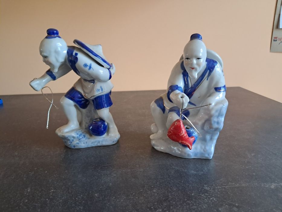 2porcelanowe figurki