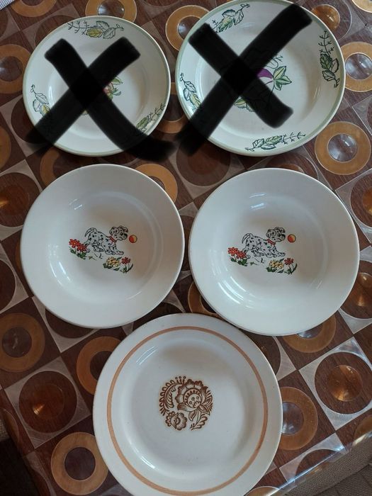 Тарелки Буды в хорошем состоянии