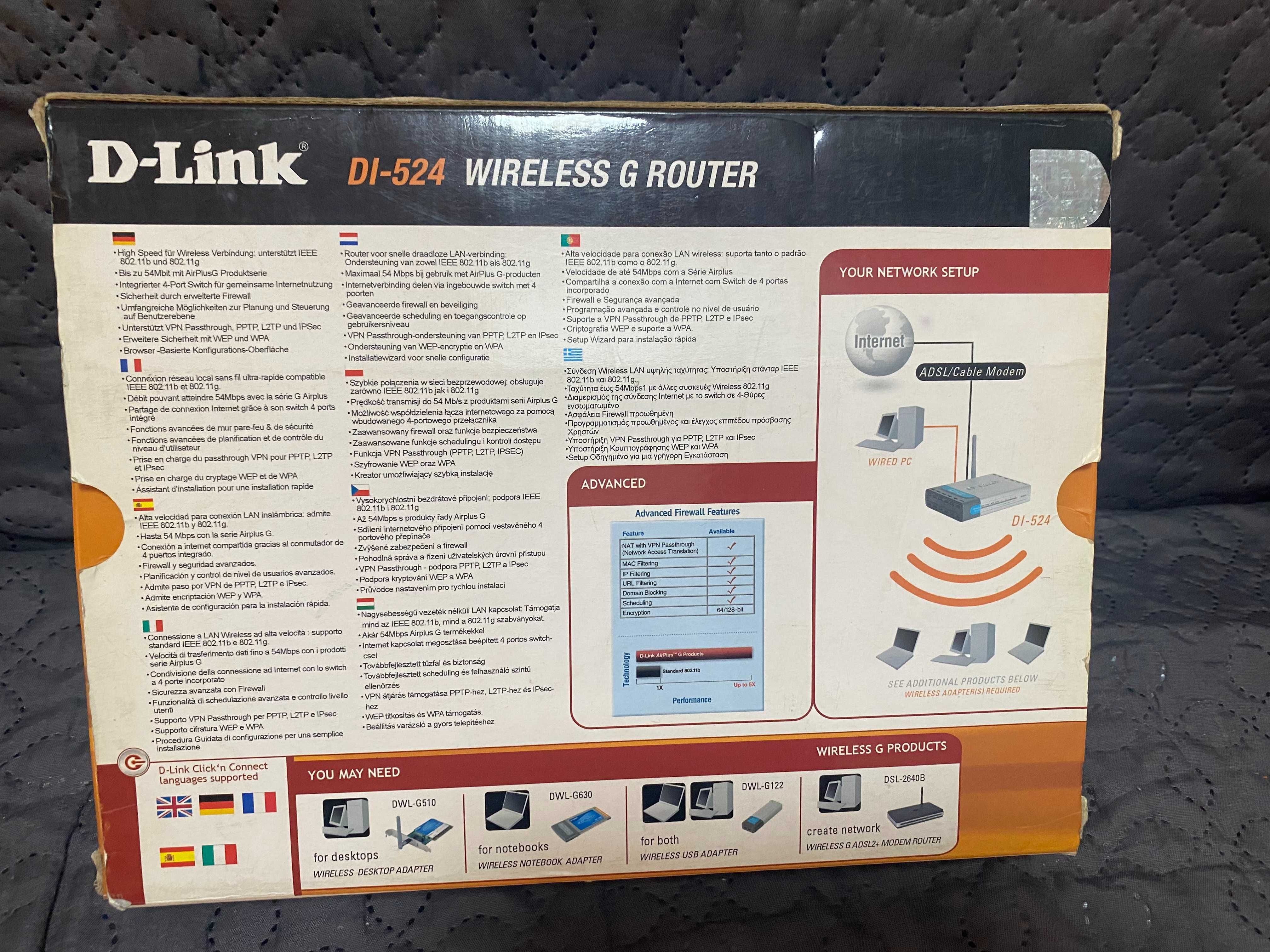 D-Link DI-524 Router