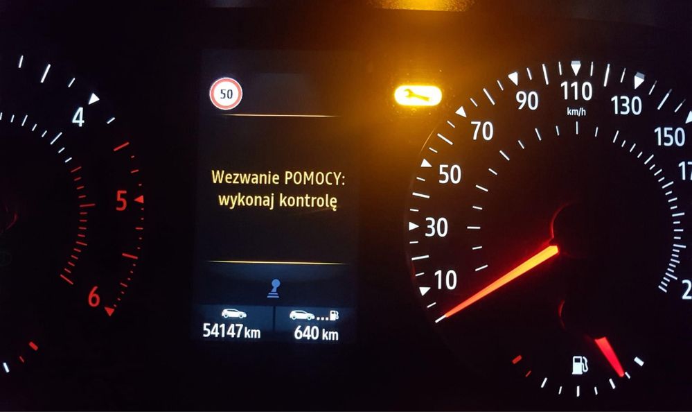 Wezwanie pomocy s.o.s Renault Clio V Arkana Captur Dacia Android Auto