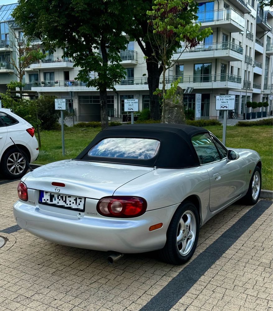 Mazda MX-5 NB 1.6 110 KM Zadbana/Nowy dach/ Powłoka ceramiczna