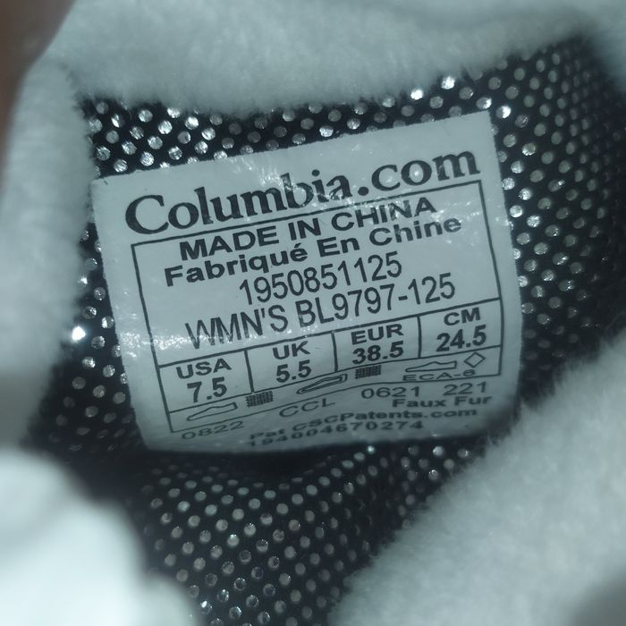 37-40,5. Жіночі черевики Columbia Minx™ Slip iv  Omni-Heat
