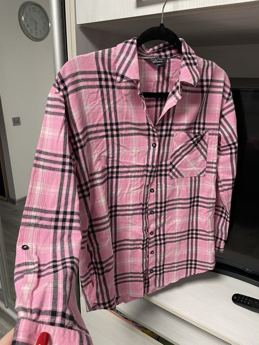 Трендова Жіноча сорочка в клітинку S