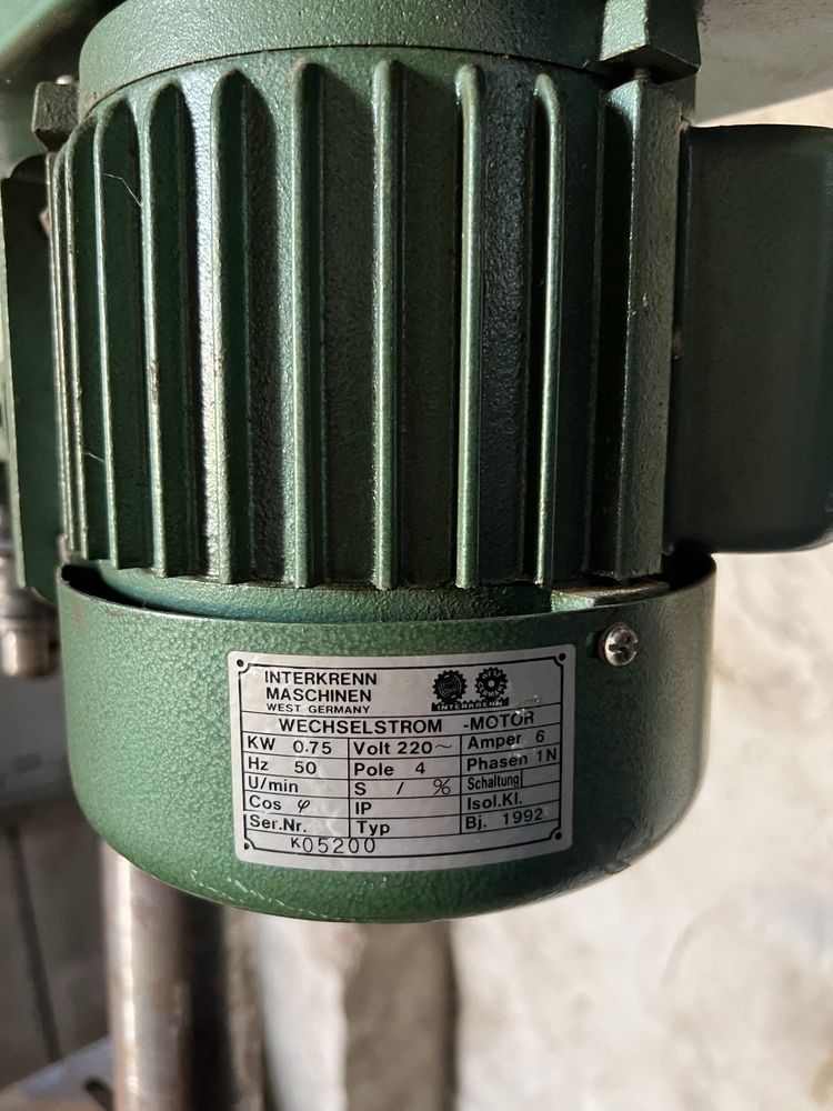 Wiertarka stołowa INTERKRENN 750W – niemiecka