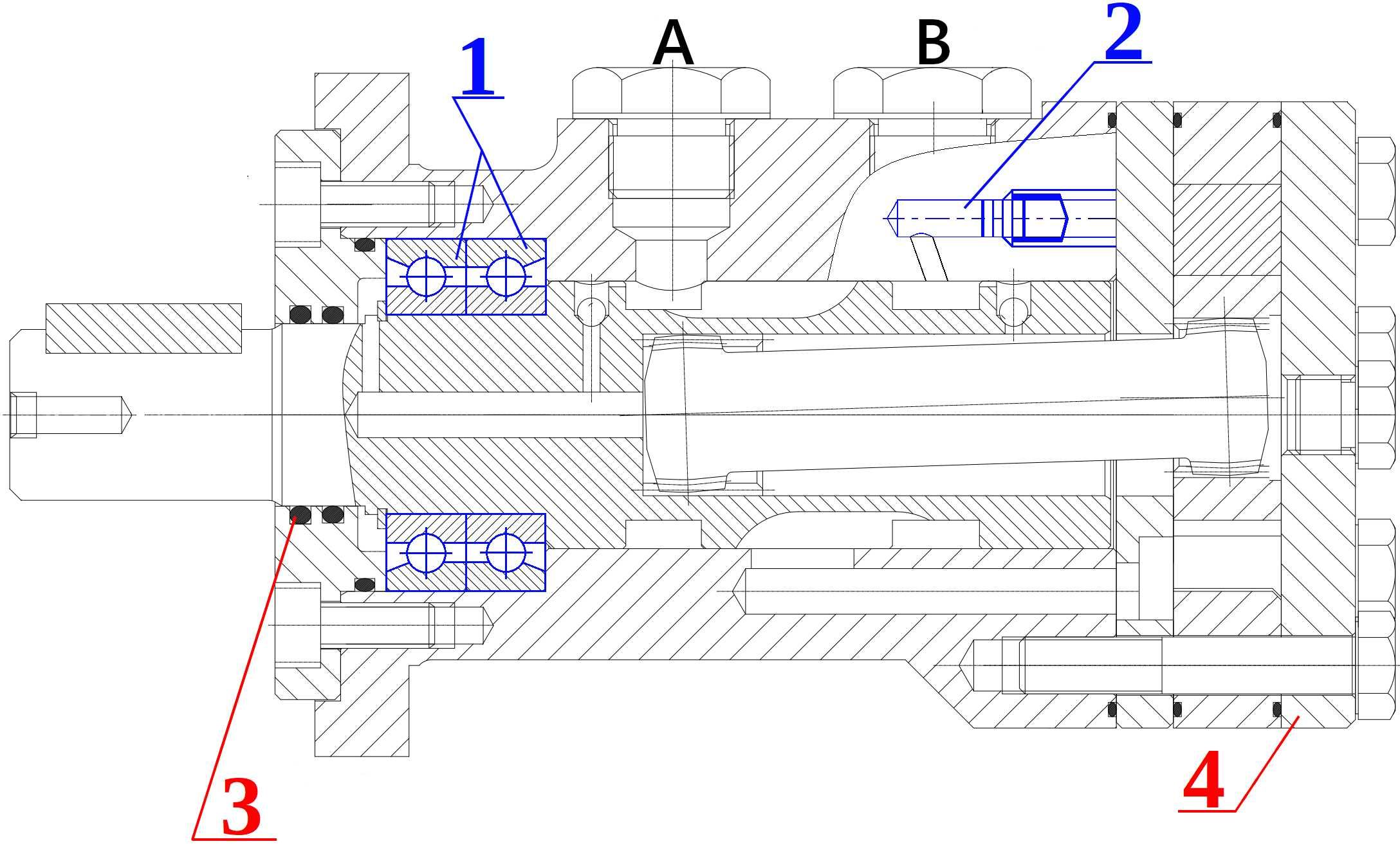 Silnik Hydrauliczny BMR SMP OMP 200 cm3 ALSG2 GR2 [3946]